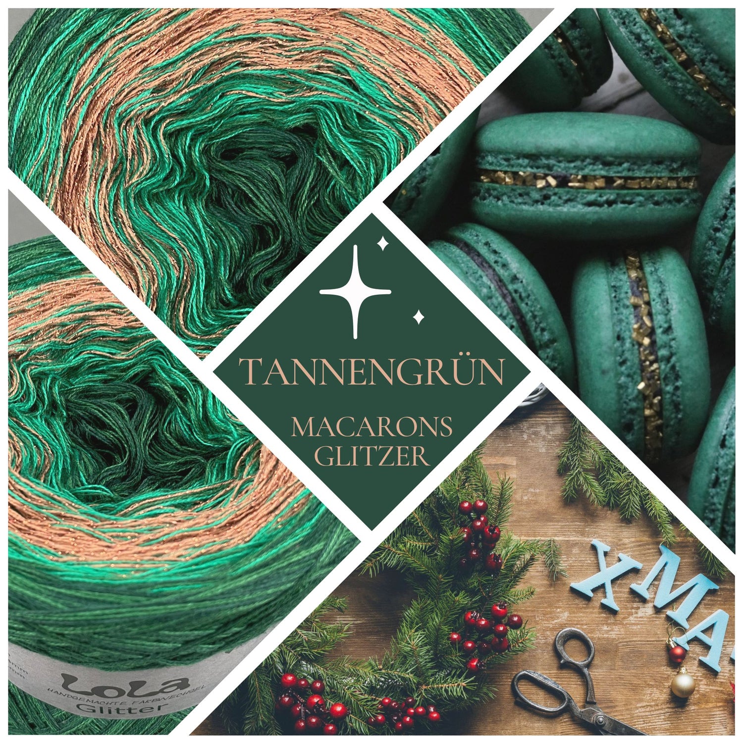 NEW!! Lola Macaron Christmas 2025 - Fir Green