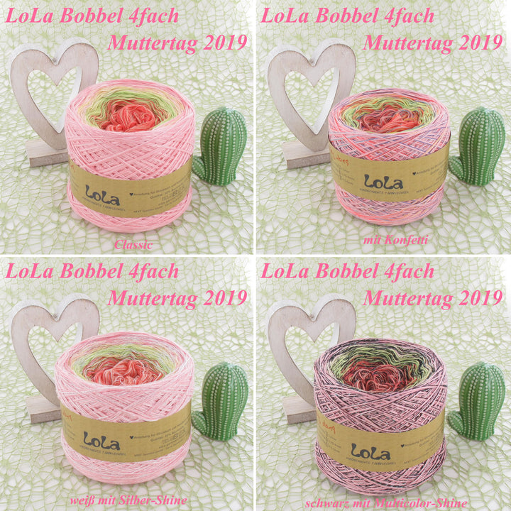LIMITED EDITION - Lola Classic Mother's Day 2019 - White GLITTER