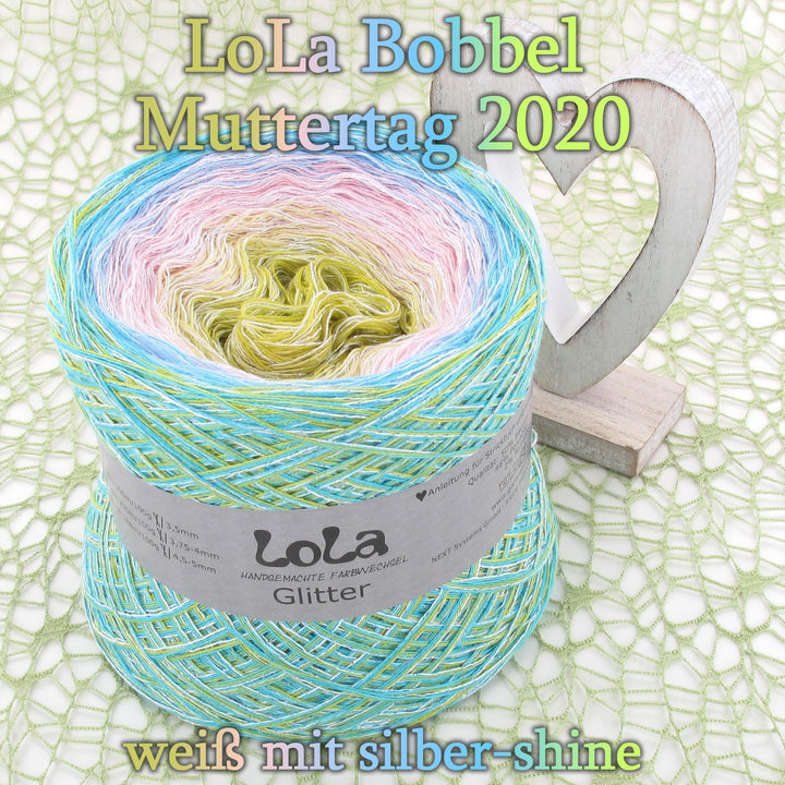 LIMITED EDITION - Lola Classic Mother's Day 2020 - White GLITTER