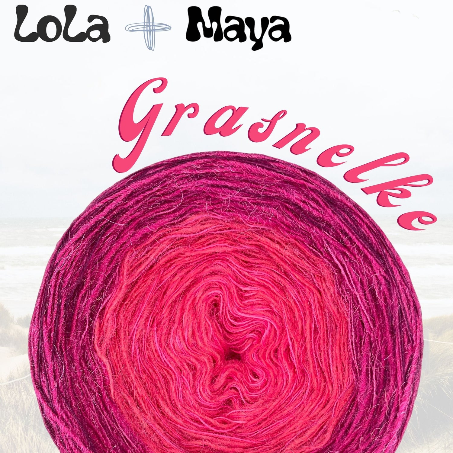 Maya Meets Lola Gradient Cake - Sea Thrift