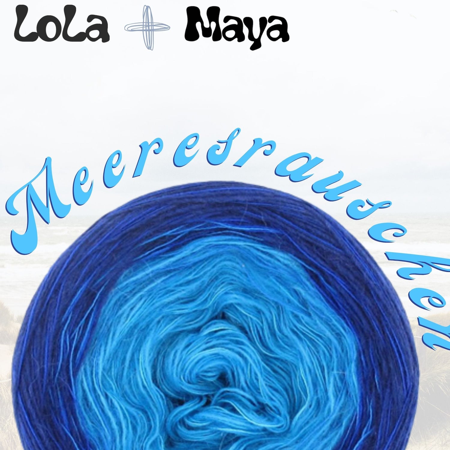 Maya Meets Lola Gradient Cake - Ocean Sounds