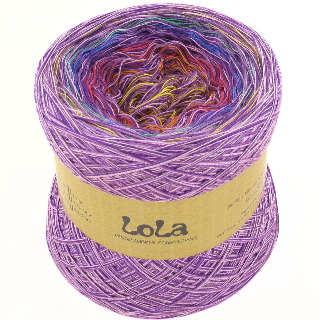 Lola Rainbow in the Flowers