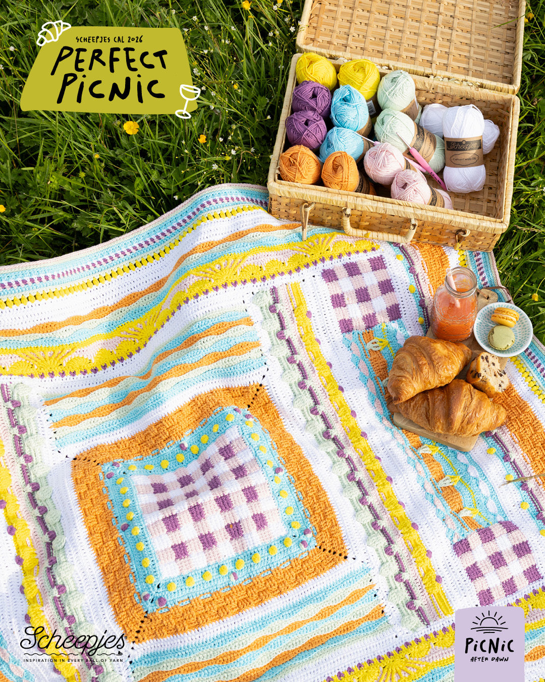 Scheepjes CAL 2026 - Perfect Picnic - COTTON CREATE