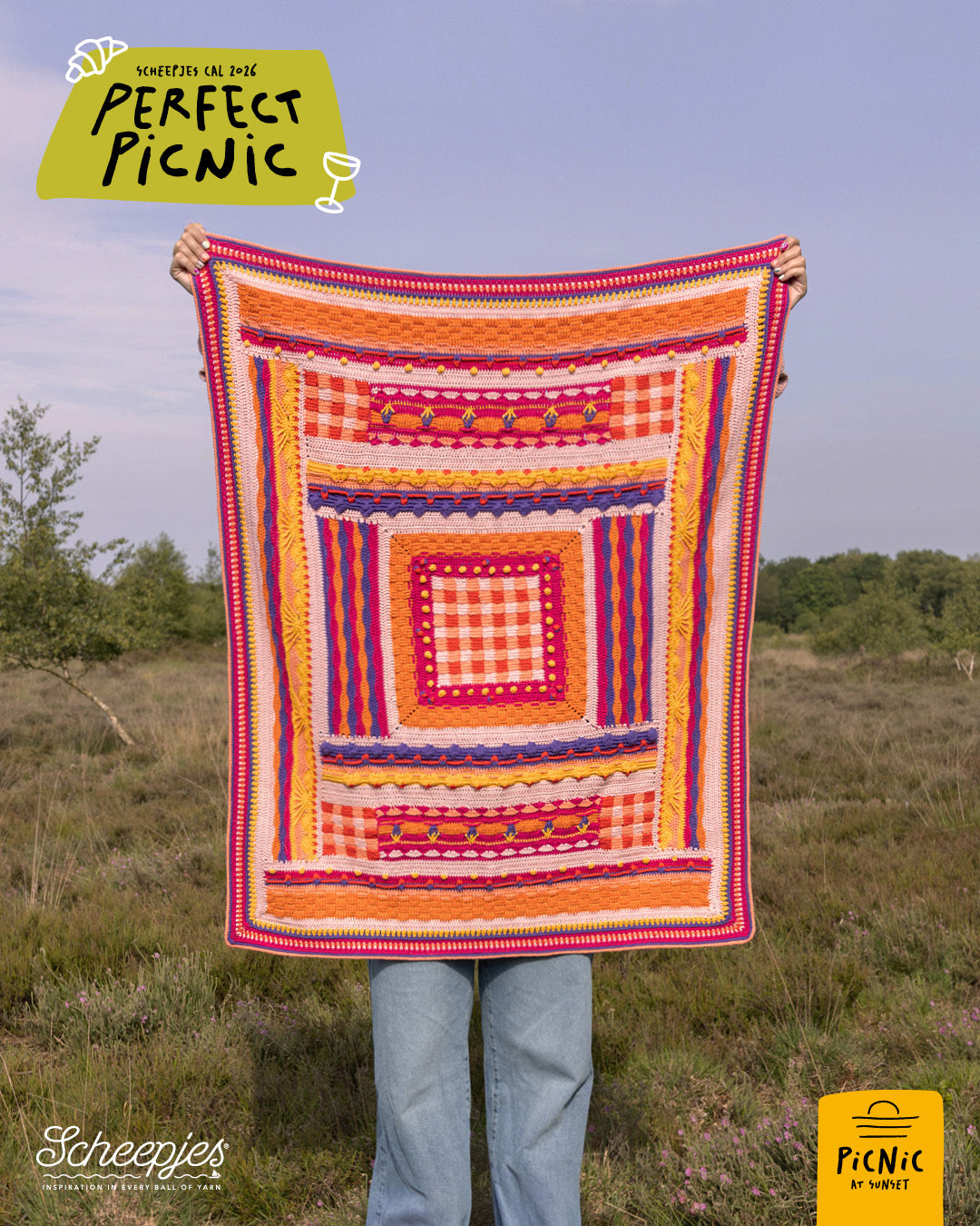 Scheepjes CAL 2026 - Perfect Picnic - COTTON CREATE