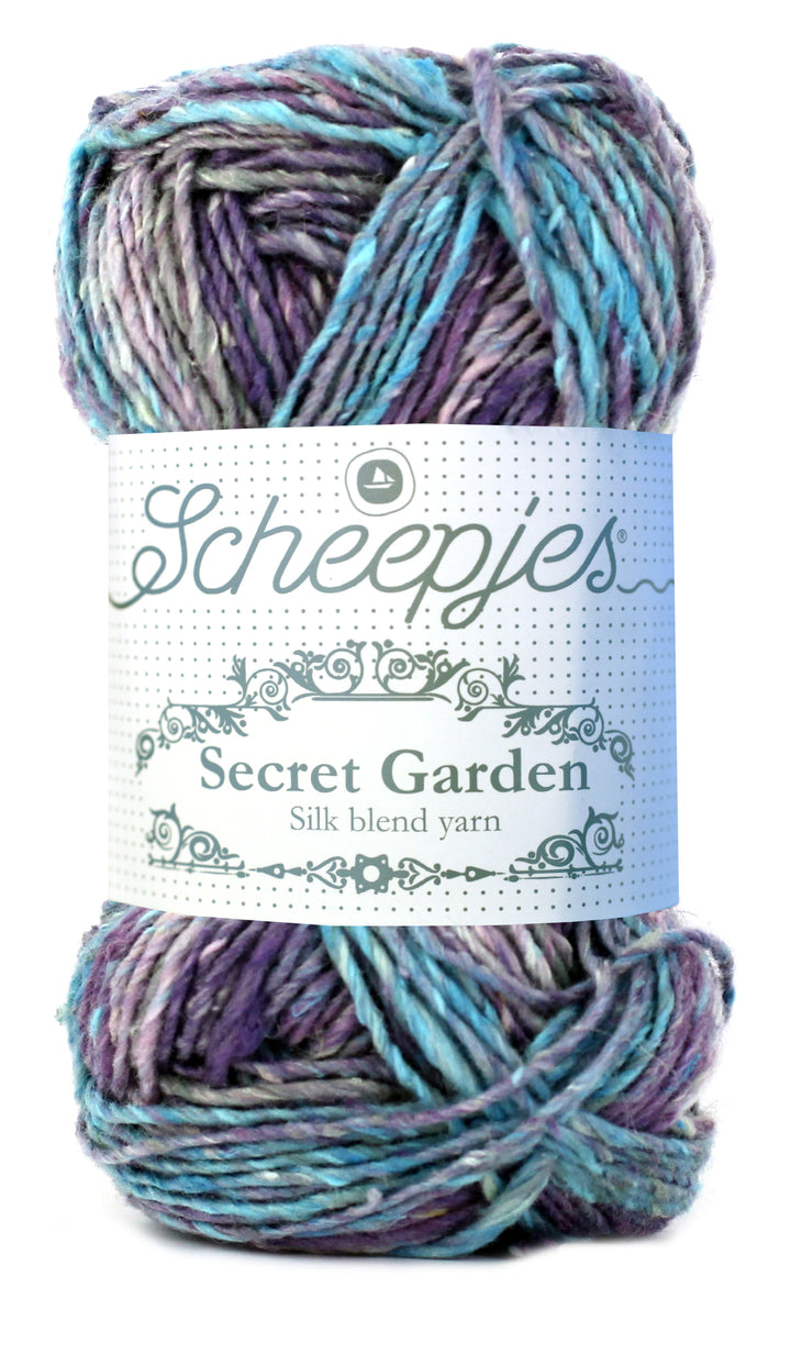 Scheepjes Secret Garden - Mossy Cable Scarf Yarn Pack by Carmen Jorissen