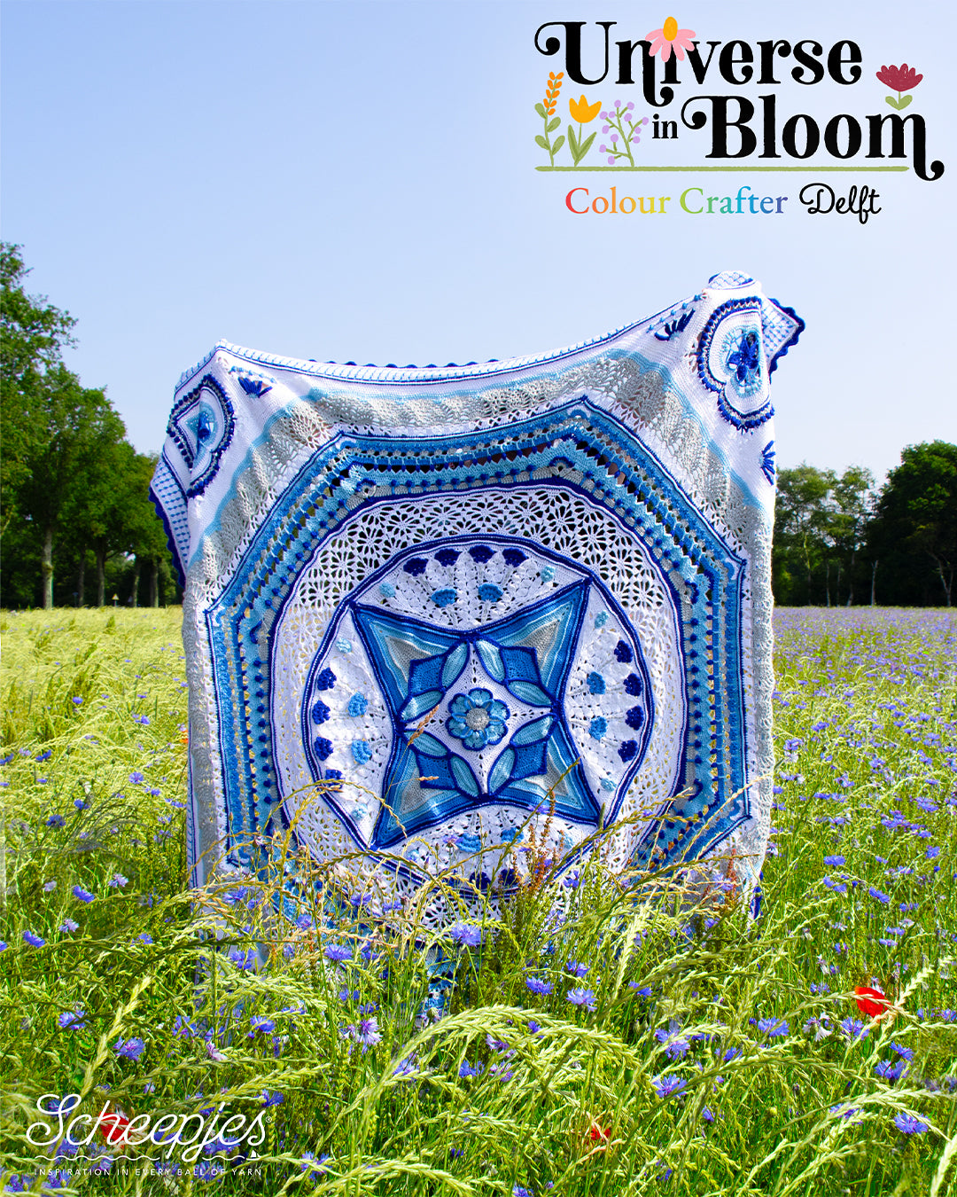 SOLD OUT!! Scheepjes CAL 2025 - Universe In Bloom - Designed by Dedri Uys - COLOUR CRAFTER