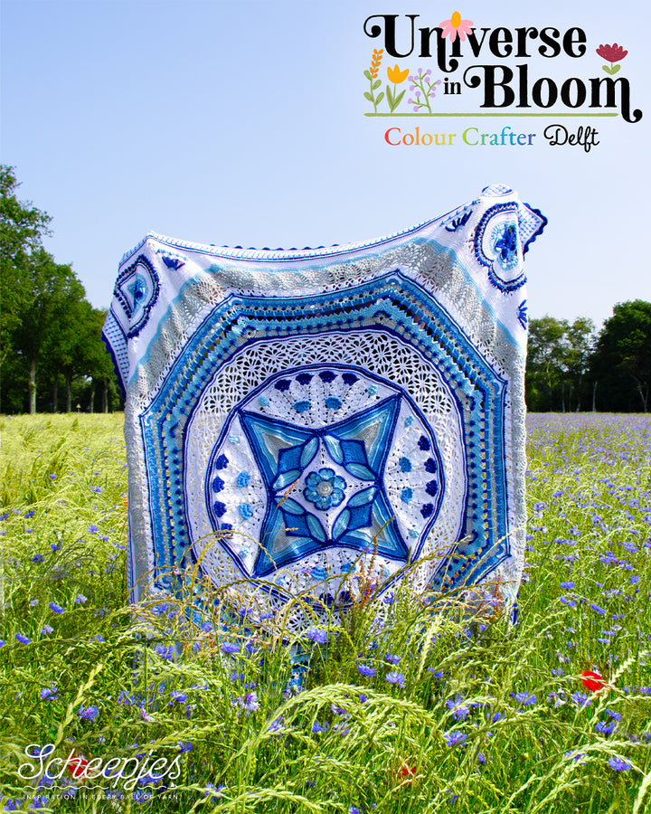 SOLD OUT!! Scheepjes CAL 2025 - Universe In Bloom - Designed by Dedri Uys - COLOUR CRAFTER