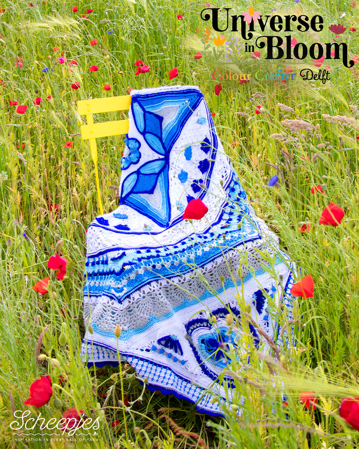 SOLD OUT!! Scheepjes CAL 2025 - Universe In Bloom - Designed by Dedri Uys - COLOUR CRAFTER