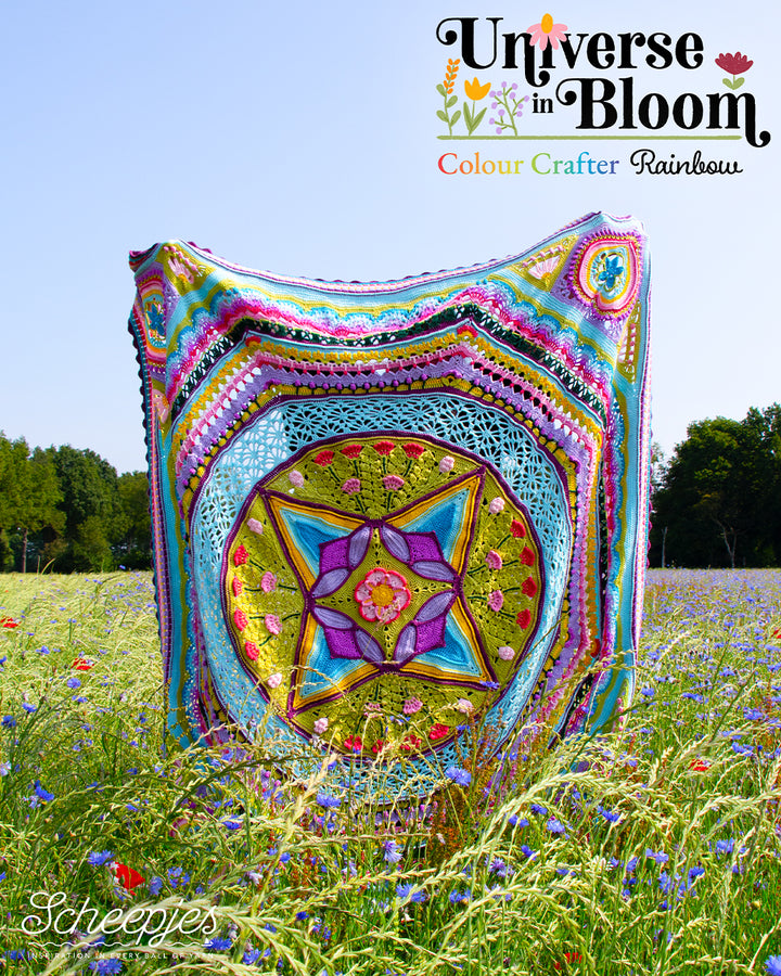 SOLD OUT!! Scheepjes CAL 2025 - Universe In Bloom - Designed by Dedri Uys - COLOUR CRAFTER
