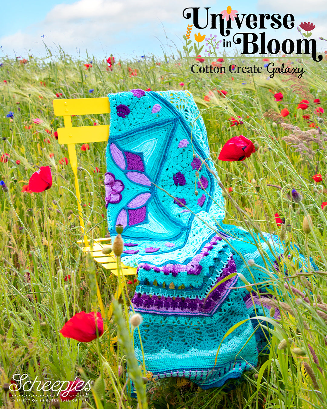 SOLD OUT!! Scheepjes CAL 2025 - Universe In Bloom - Designed by Dedri Uys - COTTON CREATE NO RESTOCKS!!