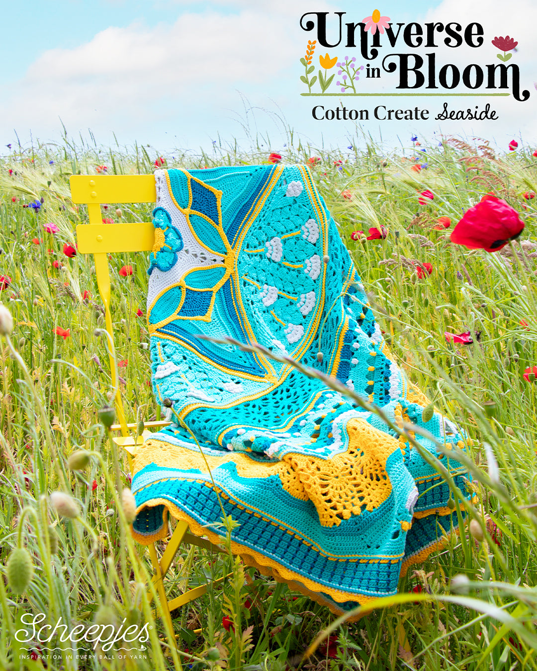 SOLD OUT!! Scheepjes CAL 2025 - Universe In Bloom - Designed by Dedri Uys - COTTON CREATE NO RESTOCKS!!