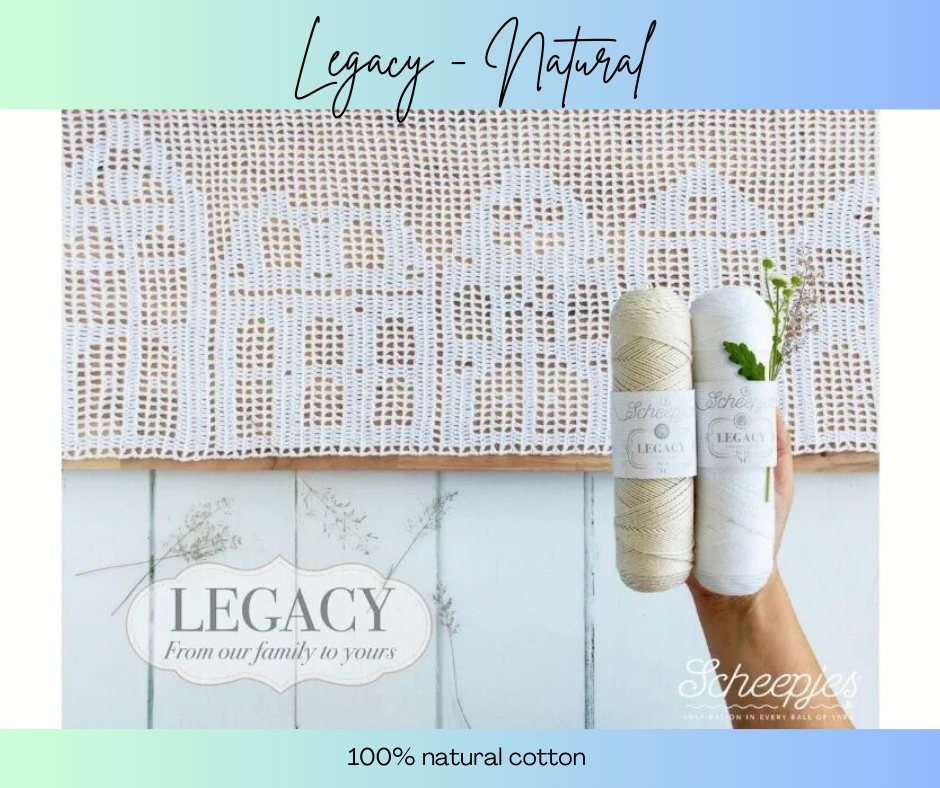 Scheepjes Legacy Natural Cotton