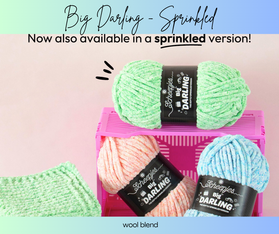 NEW!! Scheepjes Big Darling Gradient Sprinkled