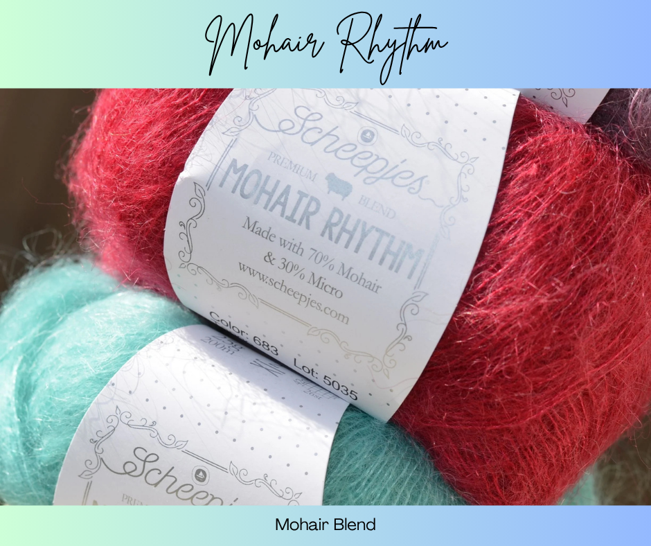 Grab 10 - Get 15% Discount Scheepjes Mohair Rhythm | PREORDER