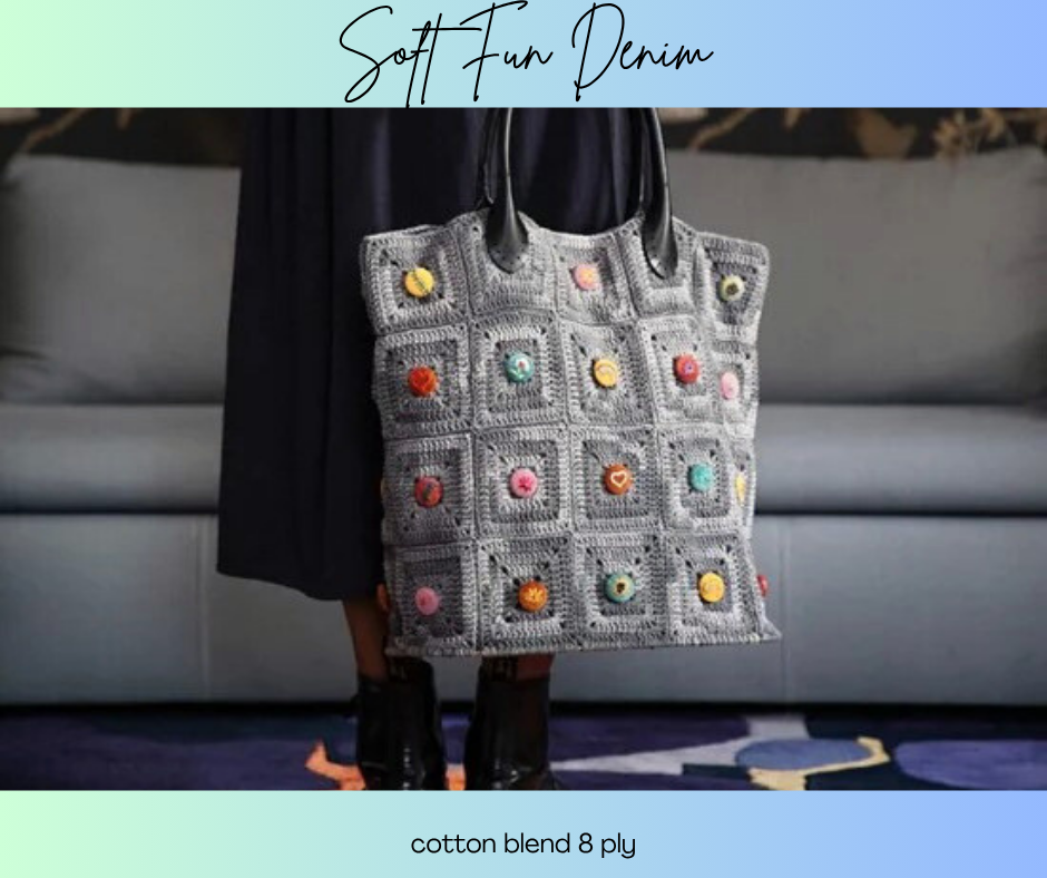 Grab 10 - Get 15% Discount Scheepjes Soft Fun Denim | PREORDER