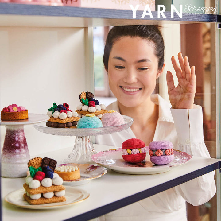 NEW RELEASE!! PREORDER Scheepjes YARN Bookazine no. 17 Pâtisserie