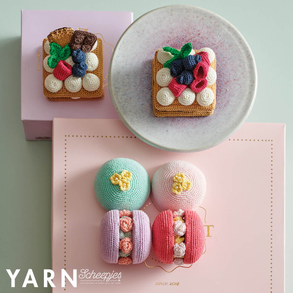 NEW RELEASE!! PREORDER Scheepjes YARN Bookazine no. 17 Pâtisserie