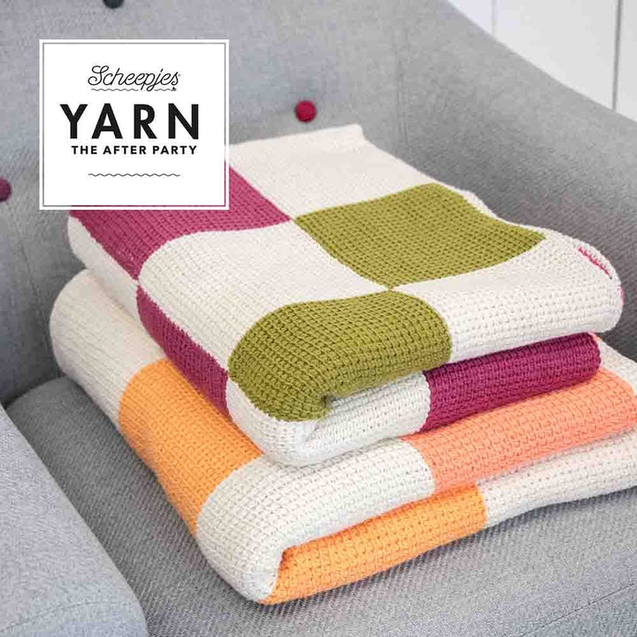 YARN The After Party no. 68 Tunisian Tiles Blanket by Marjan Gouda