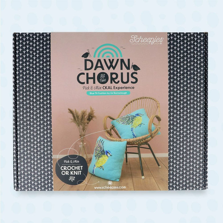 Scheepjes CKAL Blue Tit Cushion Kit - AVAILABLE NOW