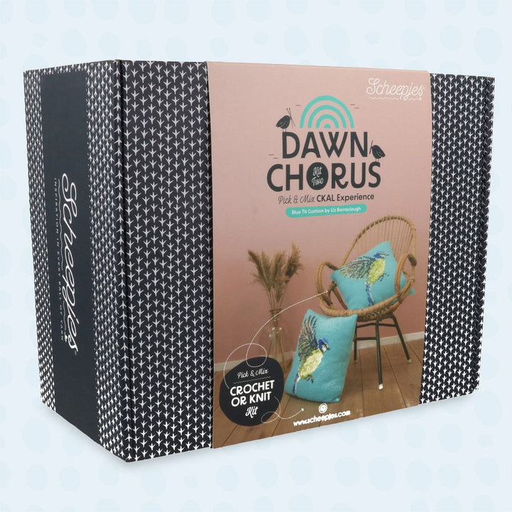 Scheepjes CKAL Blue Tit Cushion Kit - AVAILABLE NOW