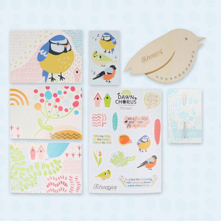 Scheepjes CKAL Blue Tit Cushion Kit - AVAILABLE NOW