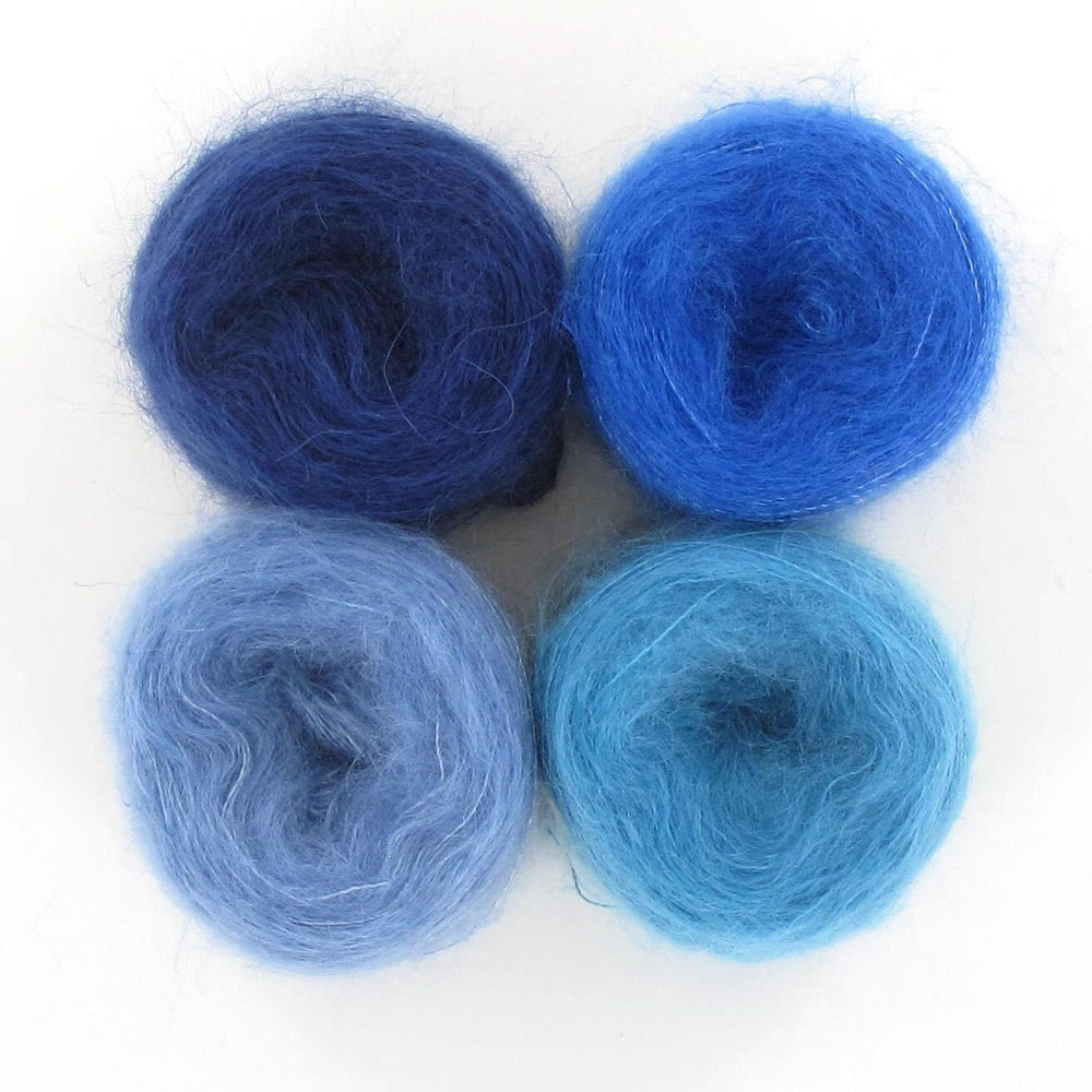 Diva Mohair Prism Set Turqoise