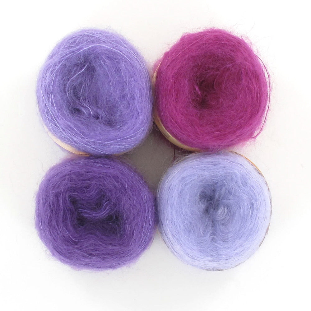 Diva Mohair Prism Set Purple