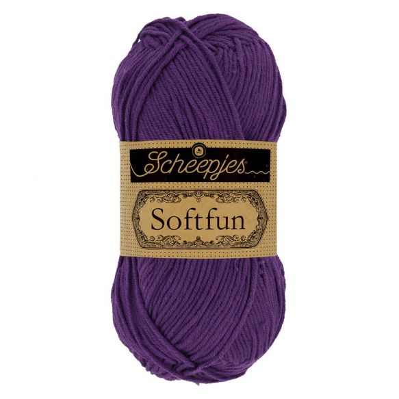 Scheepjes Soft Fun 2515 Deep Violet