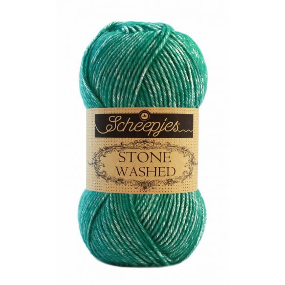 Scheepjes Stone Washed 825 Malachite