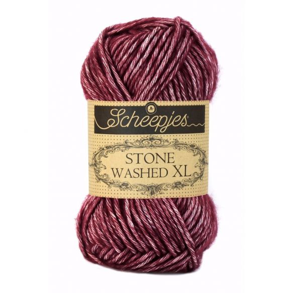 Scheepjes Stone Washed XL 850 Garnet