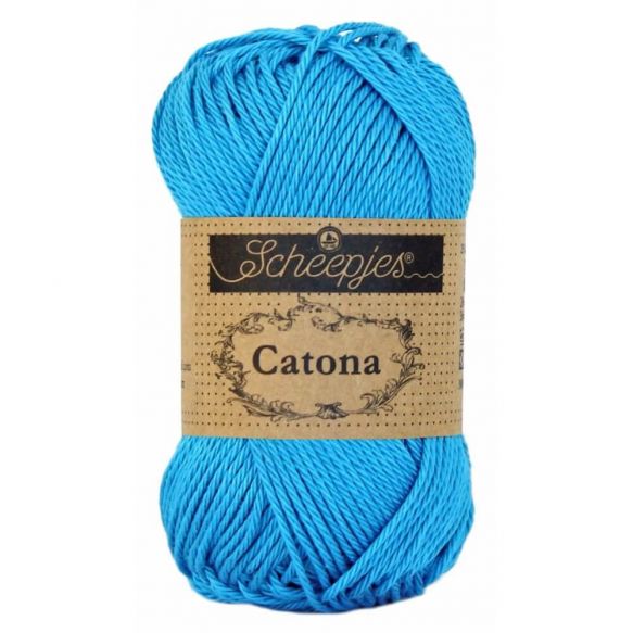 Scheepjes Catona 50gm - 146 Vivid Blue