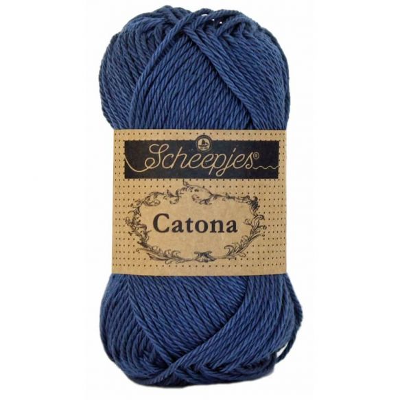 Scheepjes Catona 50gm - 164 Light Navy