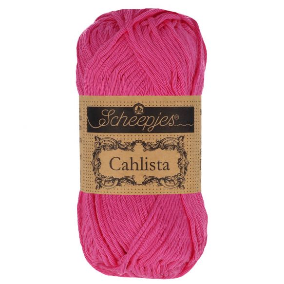 Scheepjes CAHLISTA 50gm 114 Shocking Pink