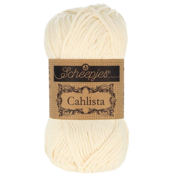 Scheepjes CAHLISTA 50gm 130 Old Lace