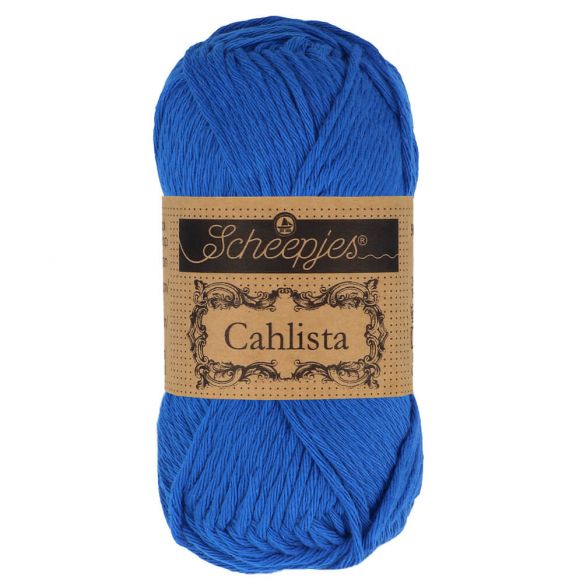 Scheepjes CAHLISTA 50gm 201 Electric Blue