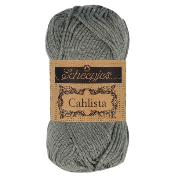 Scheepjes CAHLISTA 50gm 242 Metal Grey