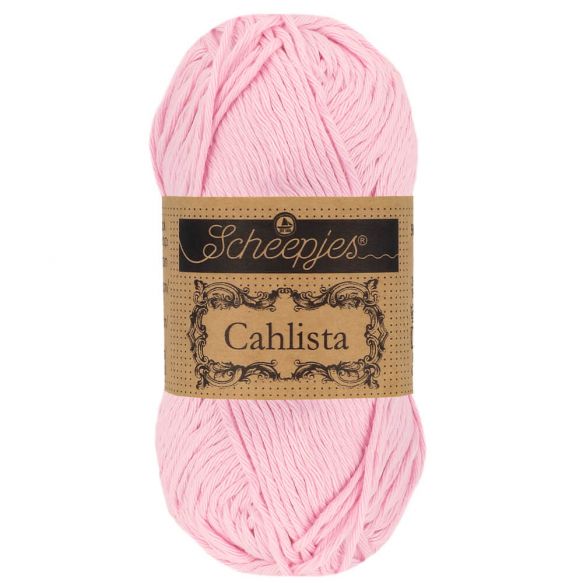 Scheepjes CAHLISTA 50gm 246 Icy Pink