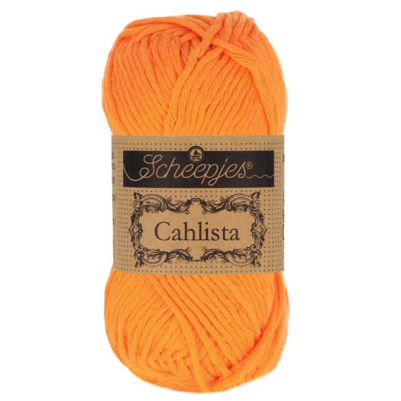 Scheepjes CAHLISTA 50gm 281 Tangerine