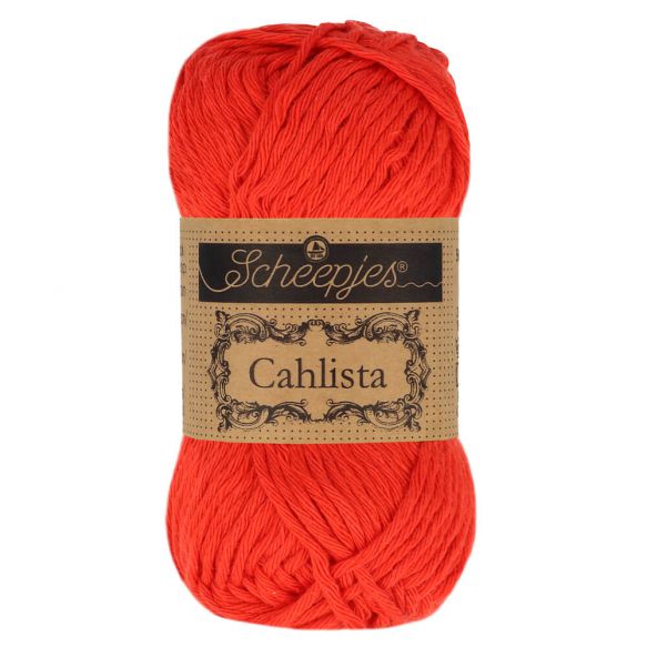 Scheepjes CAHLISTA 50gm 390 Poppy Rose