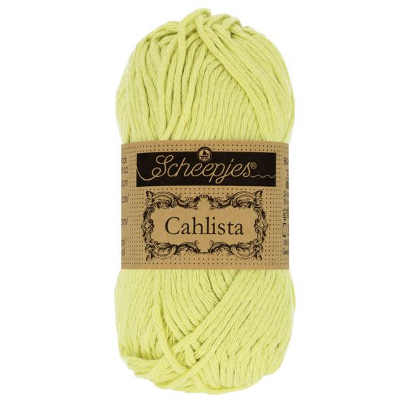 Scheepjes CAHLISTA 50gm 392 Lime Juice