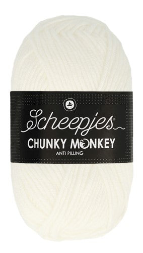 Scheepjes Chunky Monkey 1001 White