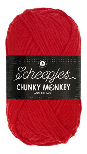 Scheepjes Chunky Monkey 1010 Scarlet