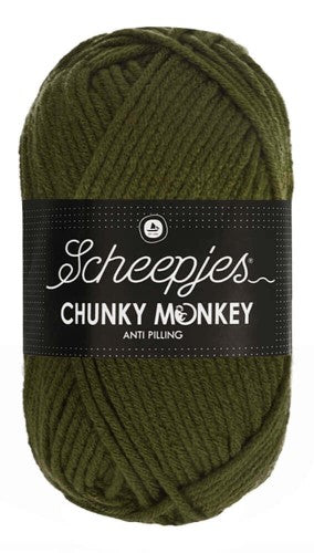 Scheepjes Chunky Monkey 1027 Moss Green