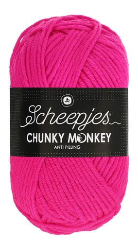 Scheepjes Chunky Monkey 1257 Hot Pink