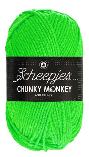 Scheepjes Chunky Monkey 1259 Neon Green
