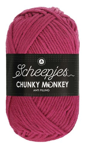 Scheepjes Chunky Monkey 1827 Deep Fuchsia