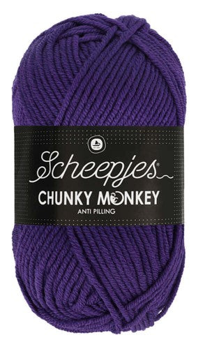 Scheepjes Chunky Monkey 2001 Deep Violet