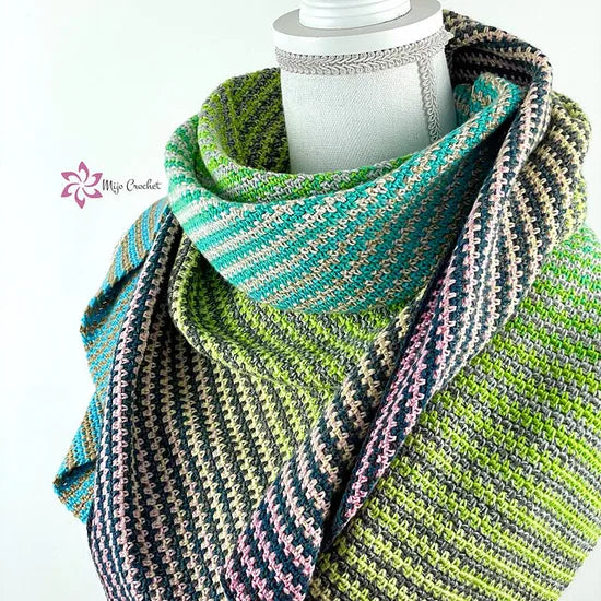 POPULAR!! Windsurfer Shawl Yarn Pack by Johanna Lindahl