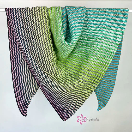 POPULAR!! Windsurfer Shawl Yarn Pack by Johanna Lindahl