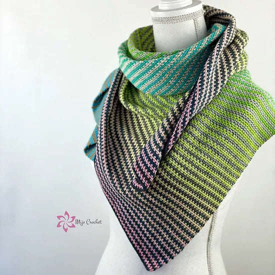 POPULAR!! Windsurfer Shawl Yarn Pack by Johanna Lindahl
